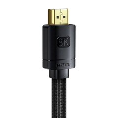 HDMI to HDMI Baseus High Definition cable 10m, 4K (black) цена и информация | Кабели и провода | hansapost.ee