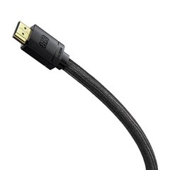 HDMI to HDMI Baseus High Definition cable 10m, 4K (black) цена и информация | Кабели и провода | hansapost.ee