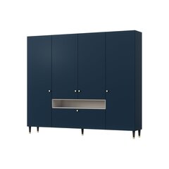 Шкаф  Includo, 240x60x205 см, синий цвет цена и информация | Шкафы | hansapost.ee
