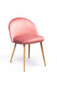 4-osaline toolide komplekt VK-01, roosa цена и информация | Köögitoolid, söögitoolid | hansapost.ee