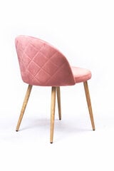 Комплект из 4-х стульев VK-01, розовый цена и информация | Стулья для кухни и столовой | hansapost.ee