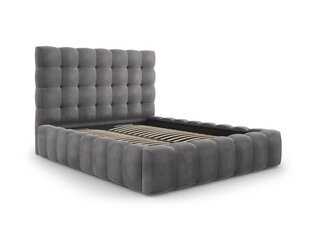 Кровать Micadoni Home Mamaia 140x200см, серый цвет цена и информация | Кровати | hansapost.ee