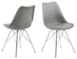 Комплект из 4-х стульев Eris, серый цена и информация | Стулья для кухни и столовой | hansapost.ee