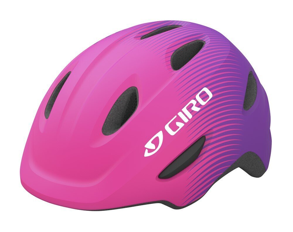 Laste rattakiiver Giro Scamp, roosa/lilla цена и информация | Kiivrid | hansapost.ee