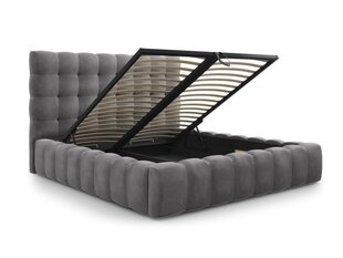 Кровать Micadoni Home Mamaia, 180x200 см, темно-серая цена и информация | Кровати | hansapost.ee