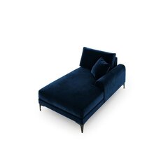 Кушетка Micadoni Home Larnite 1S-VR, синий/черный цвет цена и информация | Диваны | hansapost.ee