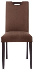 Комплект из 2-х стульев Sandra, коричневый/черный цена и информация | Стулья для кухни и столовой | hansapost.ee