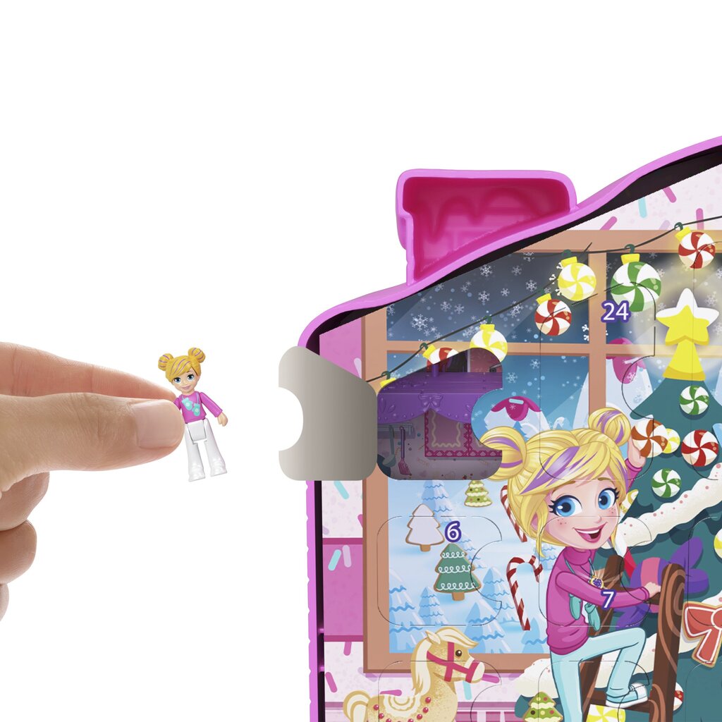 Advendikalender Polly Pocket hind ja info | Mänguasjad tüdrukutele | hansapost.ee