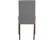 2-tooli komplekt Lucca, hall/pruun hind ja info | Köögitoolid, söögitoolid | hansapost.ee