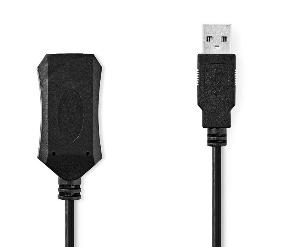 USB 2.0 kaabel Nedis USB-A M - USB-A F, 5m цена и информация | Juhtmed ja kaablid | hansapost.ee