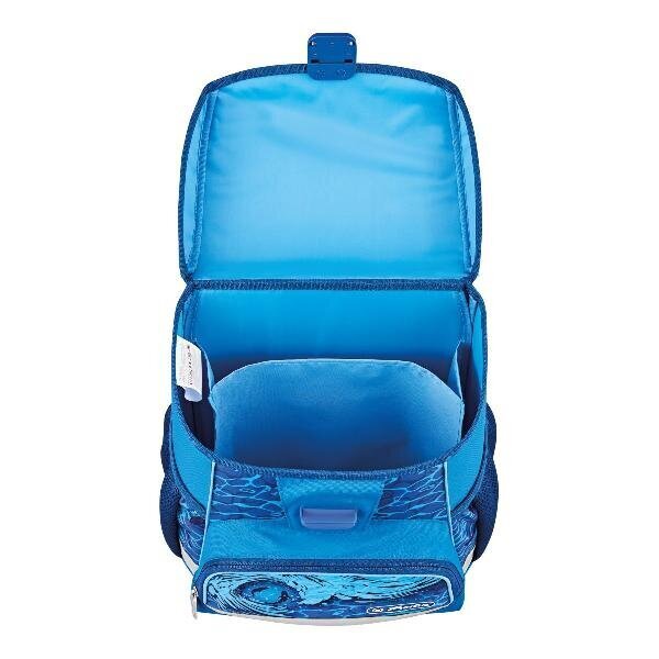 Herlitz koolikott-ranits Loop - Blue Shark, 16 l hind ja info | Koolikotid ja seljakotid | hansapost.ee