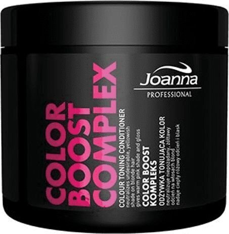 Toniseeriv juuksemask Joanna Color Boost Complex roosa, 500 ml hind ja info | Palsamid | hansapost.ee