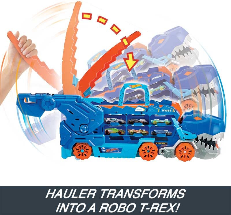 Komplekt Hot wheels Transformeris T-Rex hind ja info | Mänguasjad poistele | hansapost.ee