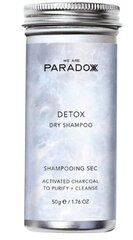 Juuste kuivšampoon We are Paradoxx, Detox, Activated Charcoal, Hair Dry Shampoo, Refreshing, 50 g hind ja info | Šampoonid | hansapost.ee