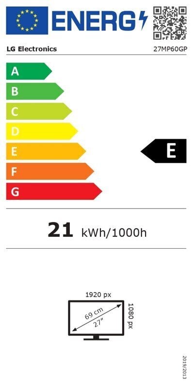 LG 27MP60GP-B hind ja info | Monitorid | hansapost.ee