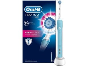 Oral-B PRO 700 SensiClean 157786. цена и информация | Электрические зубные щетки | hansapost.ee