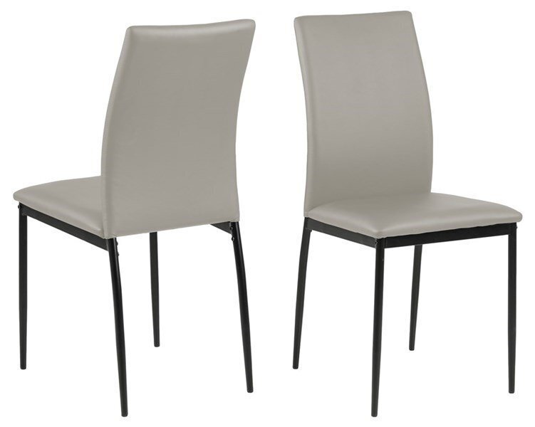 4 tooli komplekt Demina, helehall hind ja info | Köögitoolid, söögitoolid | hansapost.ee