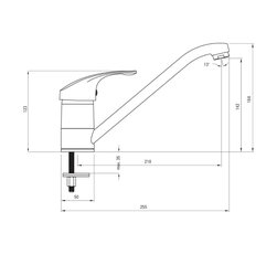 Köögisegisti Deante Pepe BDP 260M Black hind ja info | Köögisegistid | hansapost.ee