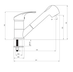 Köögisegisti Deante Pepe, Beež price and information | Kitchen faucets | hansapost.ee