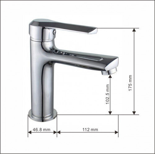 Mexen valamusegisti Sabre chrome hind ja info | Vannitoa segistid | hansapost.ee