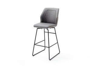 Комплект из 2 барных стульев MC Akcent Aberdeen 1, серый цена и информация | Стулья для кухни и столовой | hansapost.ee
