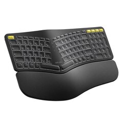 Эргономичная клавиатура Delux GM902PRO BT+2.4G цена и информация | Клавиатуры | hansapost.ee