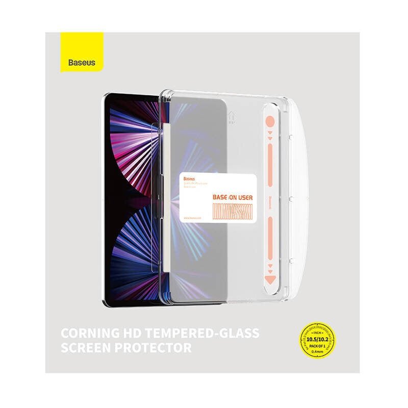 Tempered Glass Baseus Screen Protector for Pad 10.2" (2019|2020|2021)|Pad Air3 10.5" цена и информация | Tahvelarvuti lisatarvikud | hansapost.ee