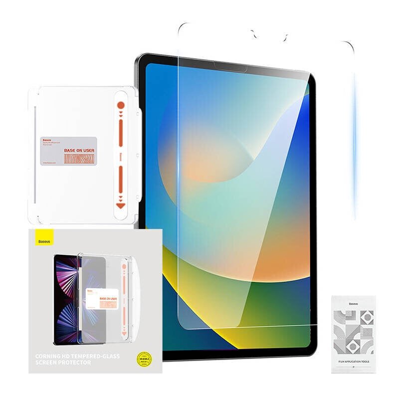 Tempered Glass Baseus Screen Protector for Pad 10.2" (2019|2020|2021)|Pad Air3 10.5" цена и информация | Tahvelarvuti lisatarvikud | hansapost.ee