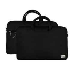 Wonder Briefcase Laptop 15-16 inches black POK042626 цена и информация | Рюкзаки, сумки, чехлы для компьютеров | hansapost.ee