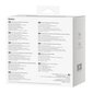 Baseus Baseus Bowie EZ10 juhtmevabad kõrvaklapid (valged) цена и информация | Kõrvaklapid | hansapost.ee
