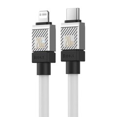 Baseus Кабель для быстрой зарядки Baseus USB-C для Coolplay Series 1 м, 20 Вт (белый) цена и информация | Кабели для телефонов | hansapost.ee