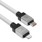Baseus Kiirlaadimiskaabel Baseus USB-C kuni Coolplay seeria 2m, 20W (valge) цена и информация | Mobiiltelefonide kaablid | hansapost.ee