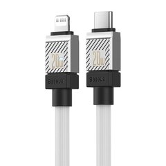 Baseus Kiirlaadimiskaabel Baseus USB-C kuni Coolplay seeria 2m, 20W (valge) hind ja info | Mobiiltelefonide kaablid | hansapost.ee