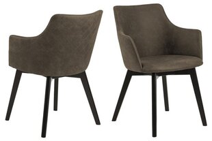 Комплект из 2 стульев Bella, зеленый цена и информация | Стулья для кухни и столовой | hansapost.ee