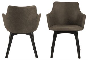 Комплект из 2 стульев Bella, зеленый цена и информация | Стулья для кухни и столовой | hansapost.ee