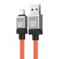 Baseus Kiirlaadimiskaabel Baseus USB-A kuni Lightning Coolplay seeria 1 m, 2,4 A (oranž) цена и информация | Mobiiltelefonide kaablid | hansapost.ee
