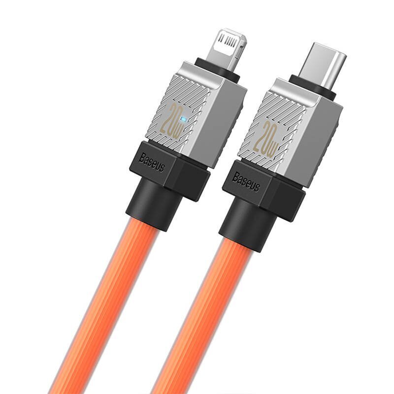 Baseus Kiirlaadimiskaabel Baseus USB-C kuni Coolplay seeria 1 m, 20 W (oranž) hind ja info | Mobiiltelefonide kaablid | hansapost.ee