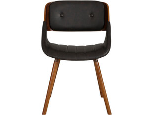 Комплект из 2-х стульев Notio Living Larson, черный цена и информация | Стулья для кухни и столовой | hansapost.ee