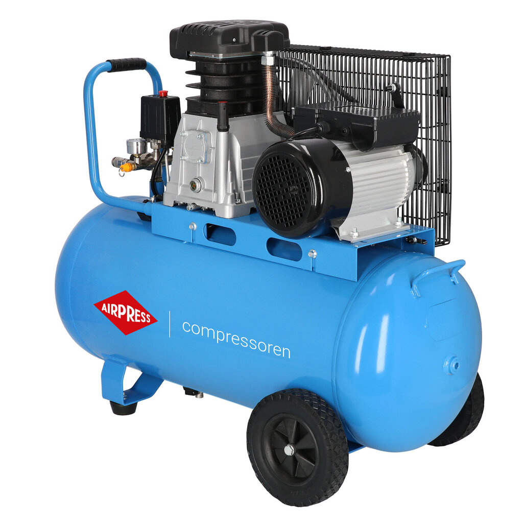 HL 340-90 topeltkolbkompressor, 10 bar, 3 HP/2,2 kW, 340 l/min, 90 l hind ja info | Kompressorid | hansapost.ee