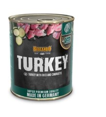 Belcando kalkuniliha, riisi ja suvikõrvitsaga, 800 g price and information | Canned dog food | hansapost.ee