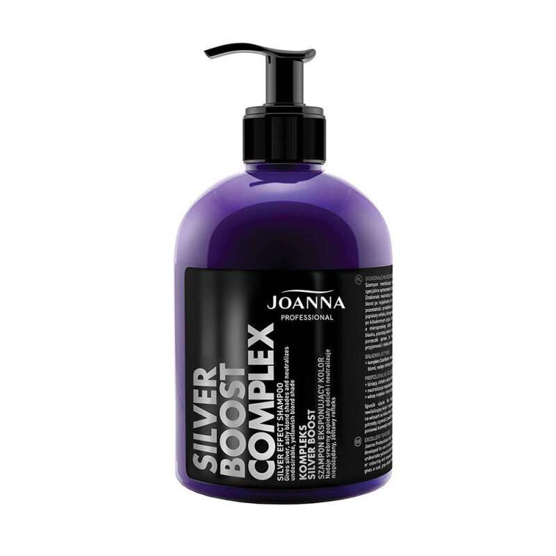 Šampoon Joanna Silver Boost Complex Shampoo, 500 ml цена и информация | Šampoonid | hansapost.ee