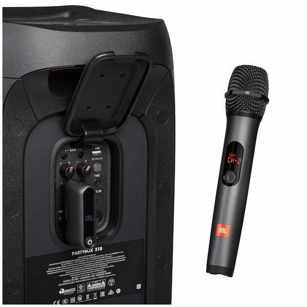 Mikrofonid ja kaabel JBL PartyBox On-The-Go, 2 tk hind ja info | Mikrofonid | hansapost.ee