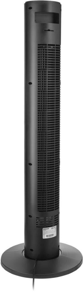 Püstine ventilaator Sencor SFT 3800BK, 45W, puutetundlik juhtimine, taimeri, kaugjuhtimispult цена и информация | Ventilaatorid | hansapost.ee