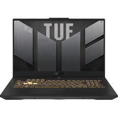 ASUS TUF Gaming F17 (2023), 17.3'', FHD, 144 Hz, i7, 16 GB, 512 GB, RTX 4050, ENG, mecha gray - Notebook цена и информация | Ноутбуки | hansapost.ee