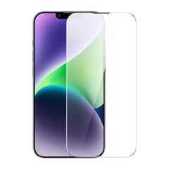 Baseus Закаленное стекло Baseus Corning для iPhone 13 Pro Max/14 Plus со встроенным пылевым фильтром цена и информация | Защитные пленки для телефонов | hansapost.ee