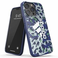 Adidas OR Snap Case Leopard iPhone 13|13 Pro 6,1" niebieski|blue 47260 цена и информация | Чехлы для телефонов | hansapost.ee