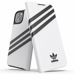 Adidas OR Booklet Case PU iPhone 13 6,1" czarno biały|black white 47092 цена и информация | Чехлы для телефонов | hansapost.ee