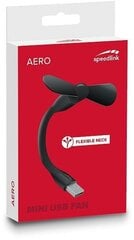 Speedlink вентилятор Aero Mini USB, черный цена и информация | Aerocool Ноутбуки, аксессуары | hansapost.ee