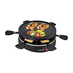 Elektrigrill, 6 inimesele, Techwood TRA-608, must цена и информация | Грили | hansapost.ee