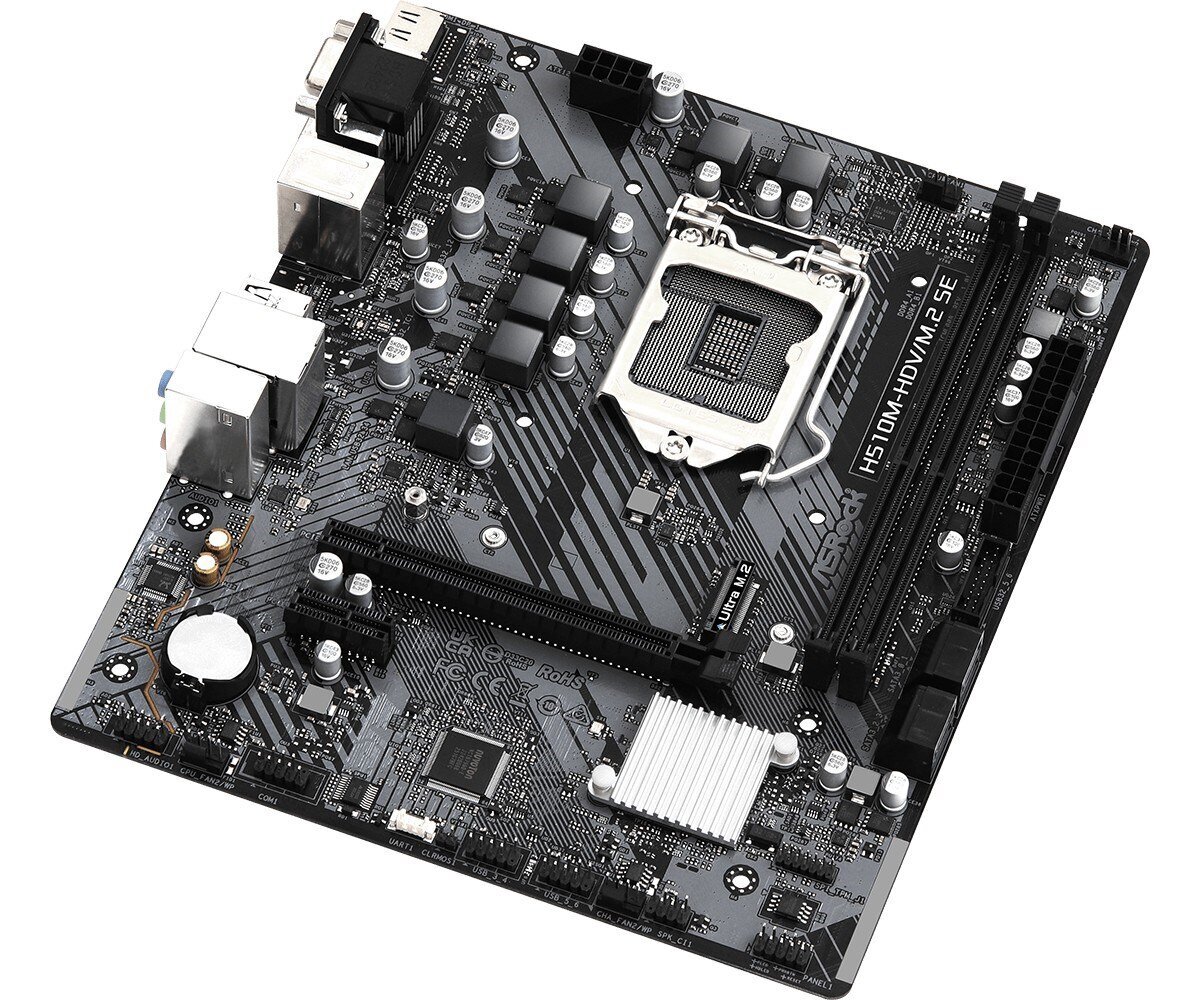 Asrock H510M-HDV/M.2 SE hind ja info | Emaplaadid | hansapost.ee